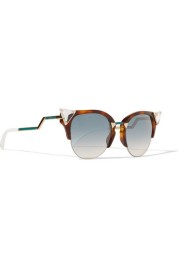 Fendi Cat-eye acetate sunglasses